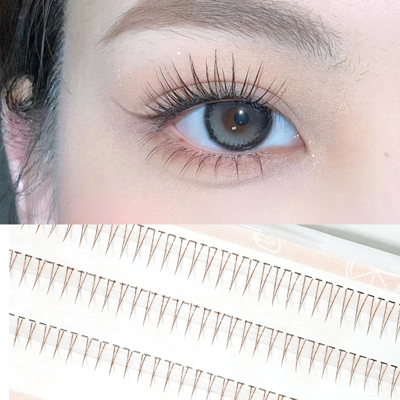 Eyelash Extension Fox Eye - J Curl V Shape Under Eyelash