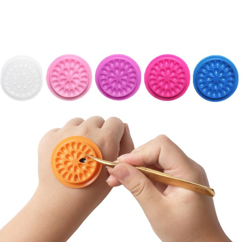 Eyelash Extension Last - 100pcs Eyelash Glue Holder Eyelashes Extension