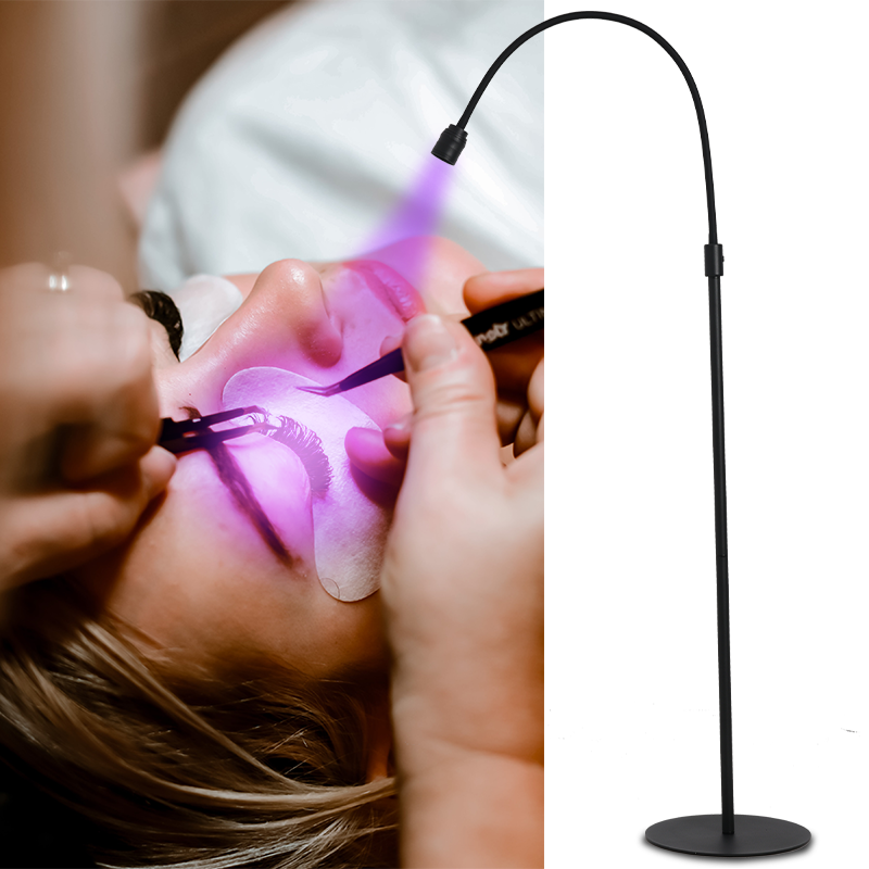 Eyelash Extension Led - 12W UV Lash Floor Lamp With
