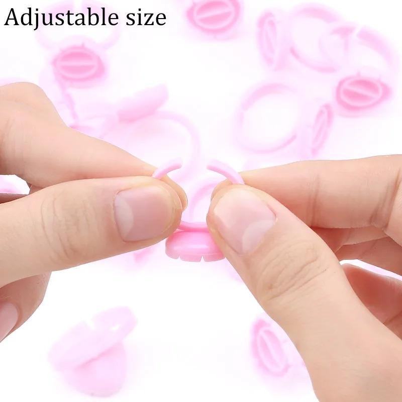 100 Pcs Disposable Eyelash Glu - Eyelash Extension Last 评论和价格
