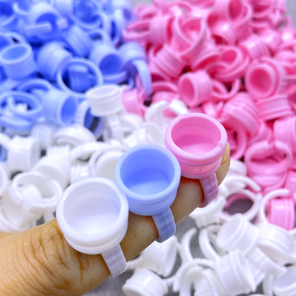 100Pcs Glue Rings For Lashes G - Eyelash Extension Last 评论和价格
