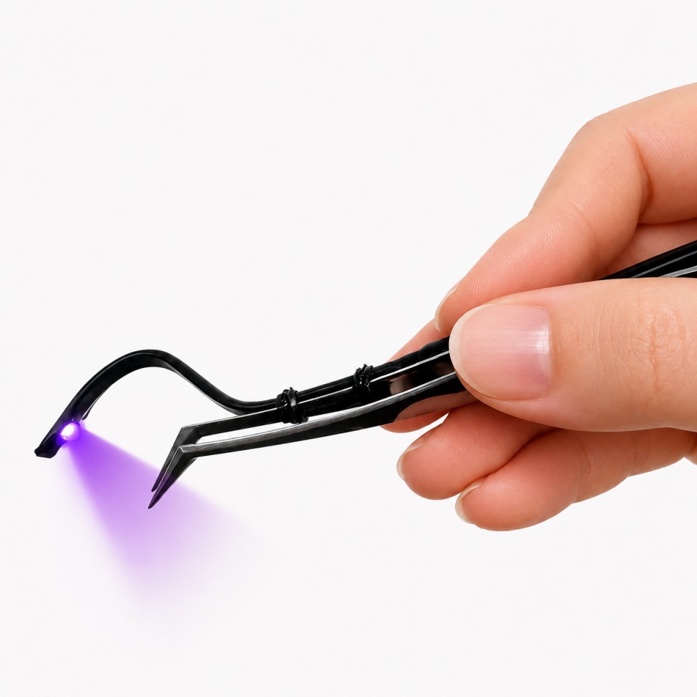 Mini UV LED Tweezer Light  1S  - Eyelash Extension Led 评论和价格
