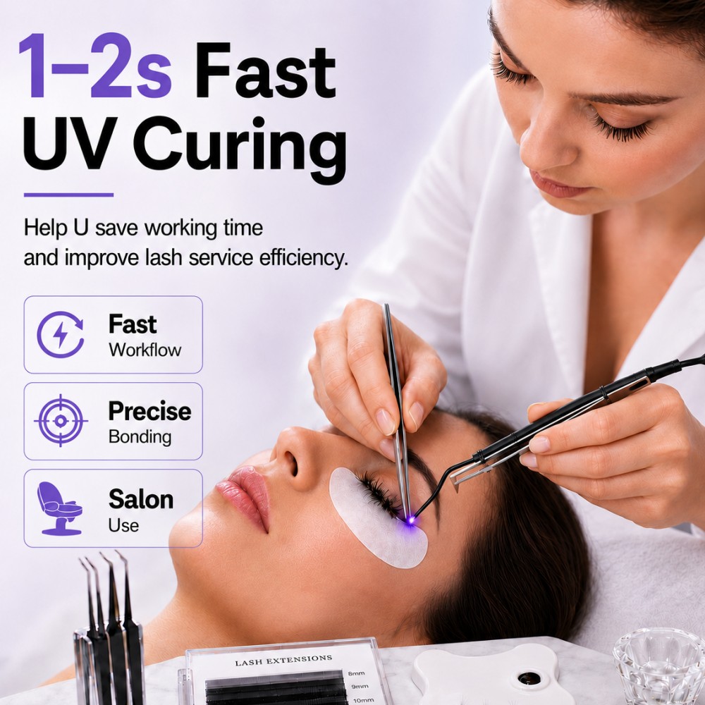Mini UV LED Tweezer Light  1S  - Eyelash Extension Led 评论和价格