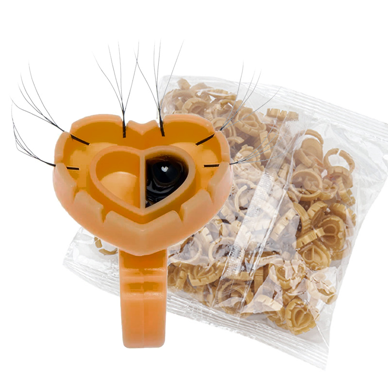 500PCS Glue Rings for Lash Ext - Eyelash Extension Last 评论和价格