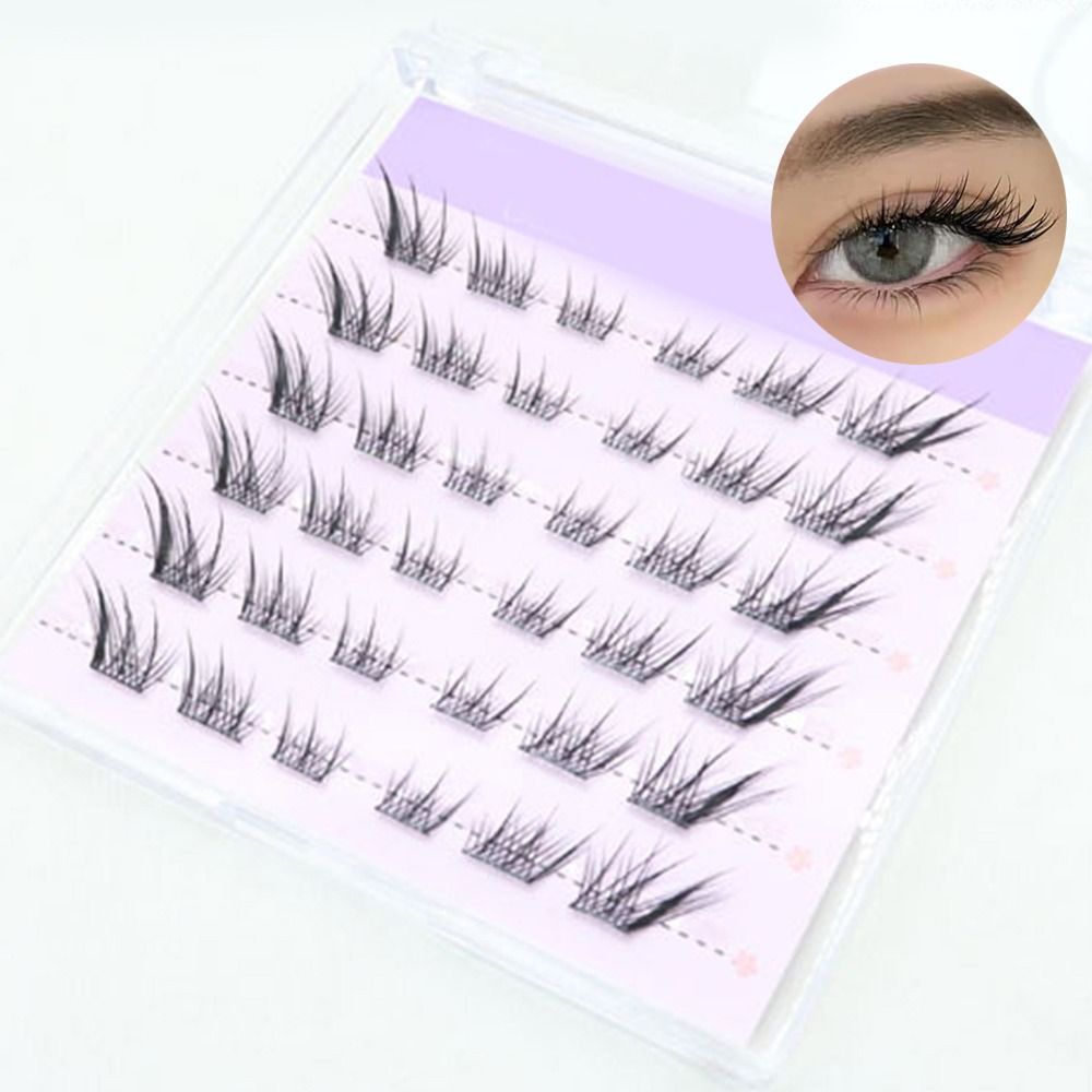 New 3D Cat Eye Self Adhesive L - Eyelash Extension Fox Eye 评论和价格