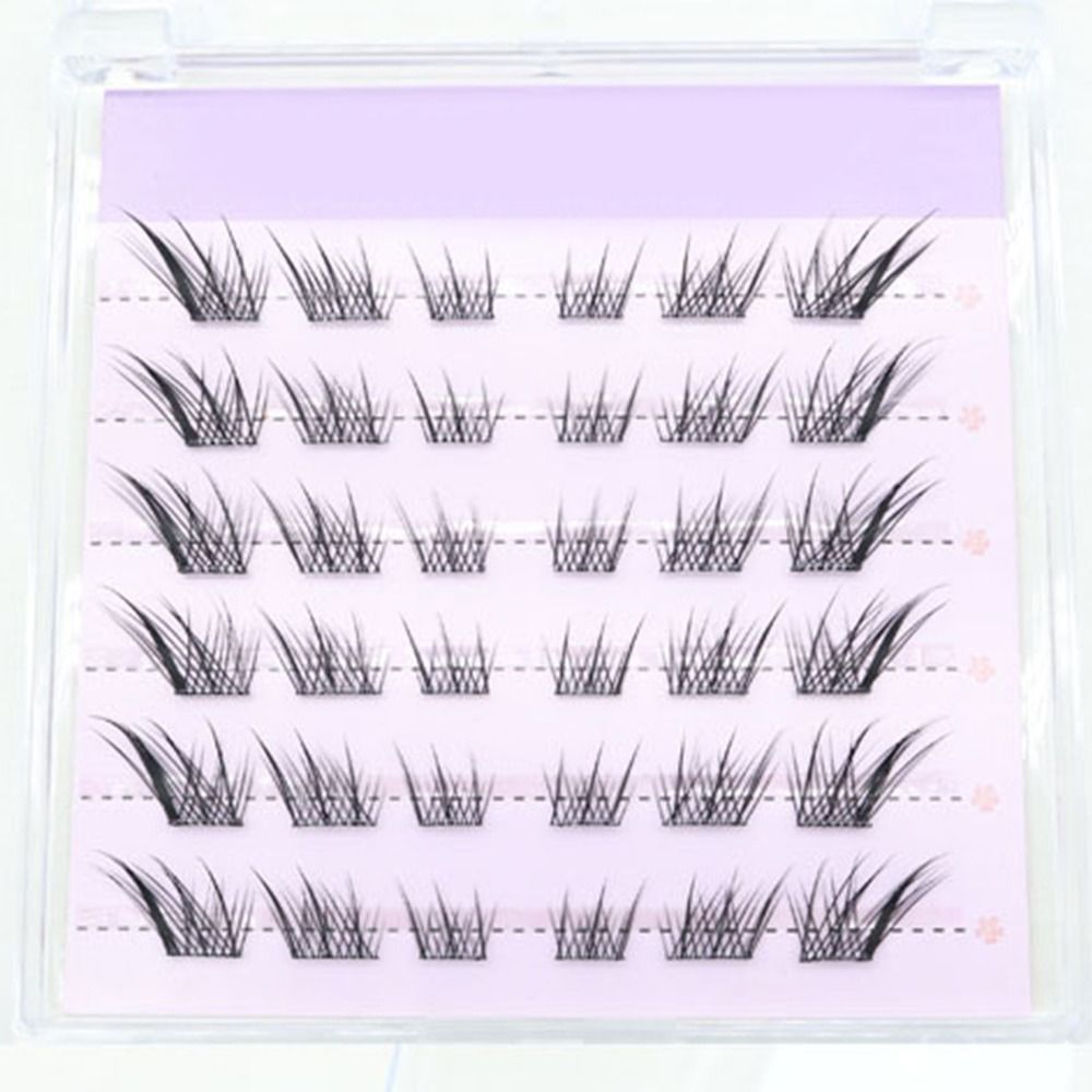 New 3D Cat Eye Self Adhesive L - Eyelash Extension Fox Eye 评论和价格