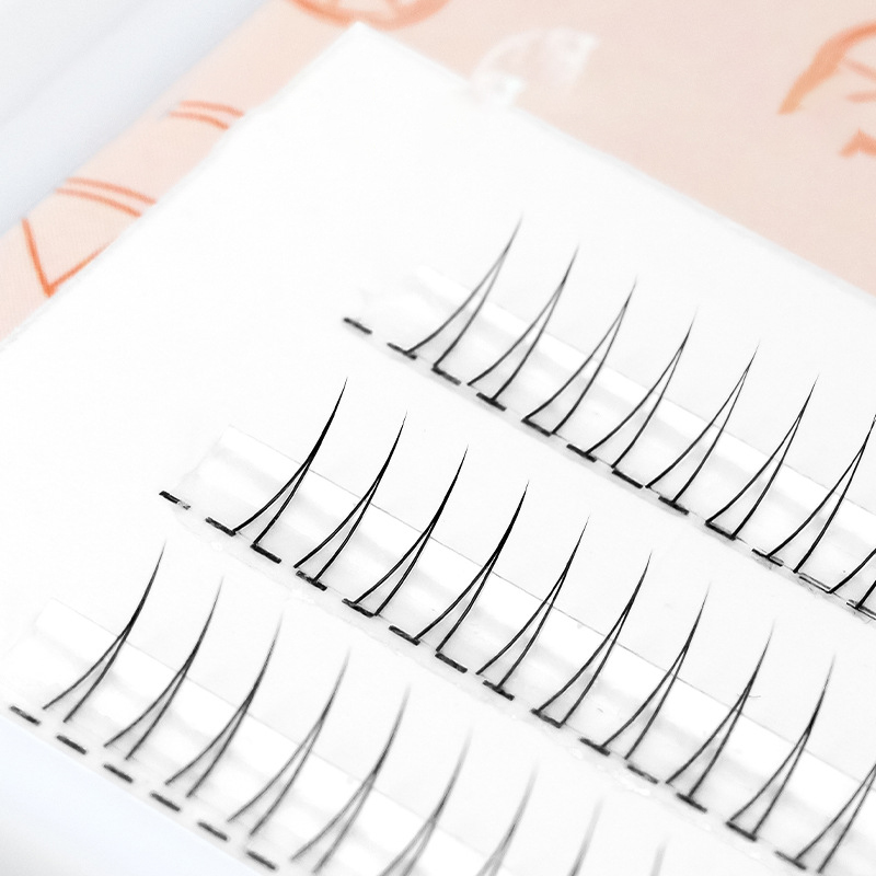 J Curl V Shape Under Eyelash C - Eyelash Extension Fox Eye 评论和价格