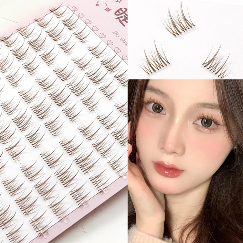 Sunflower Lashes Brown Manga F - Eyelash Extension Douyin 评论和价格