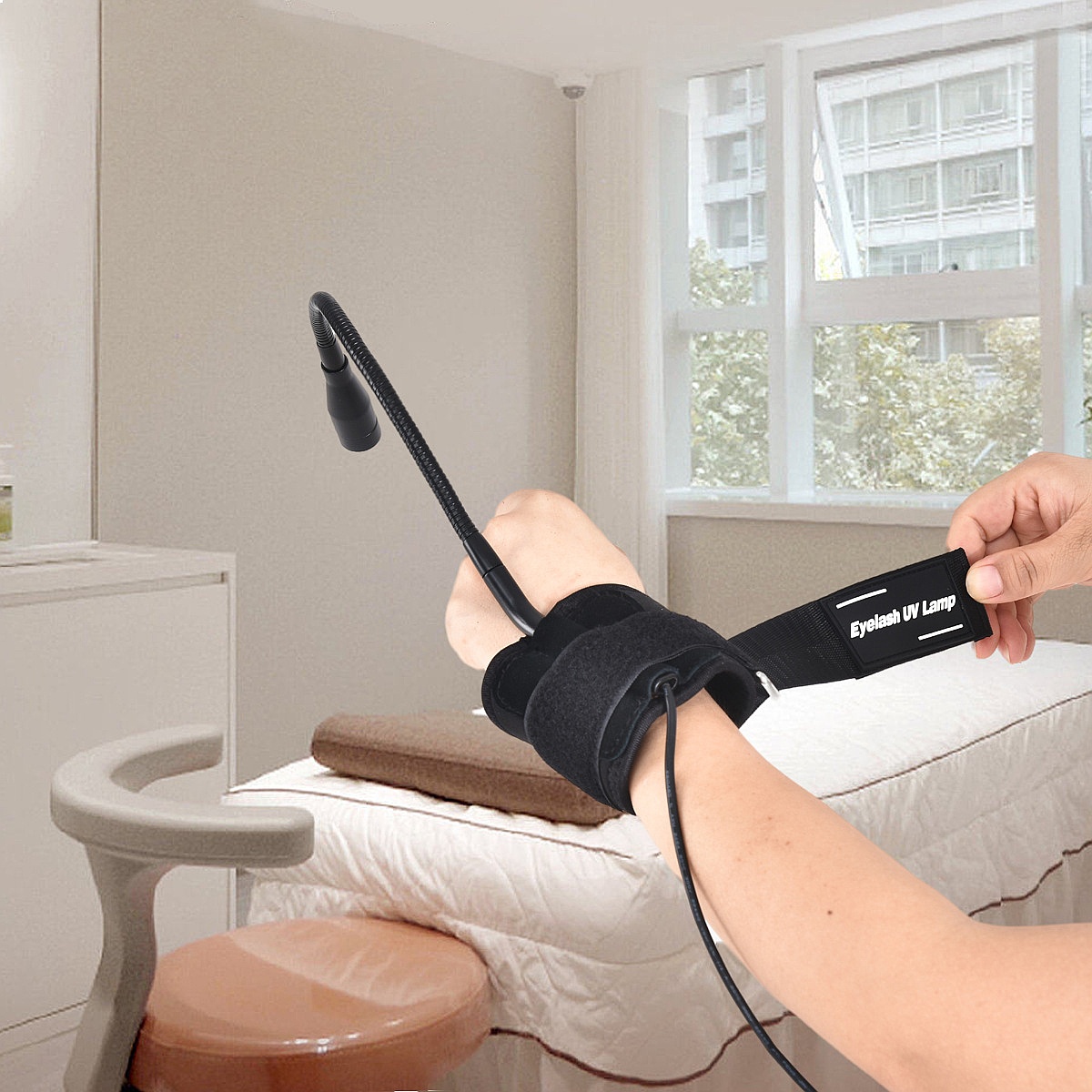 LED UV Foot Pedal Eyelash Lamp - Eyelash Extension Led 评论和价格