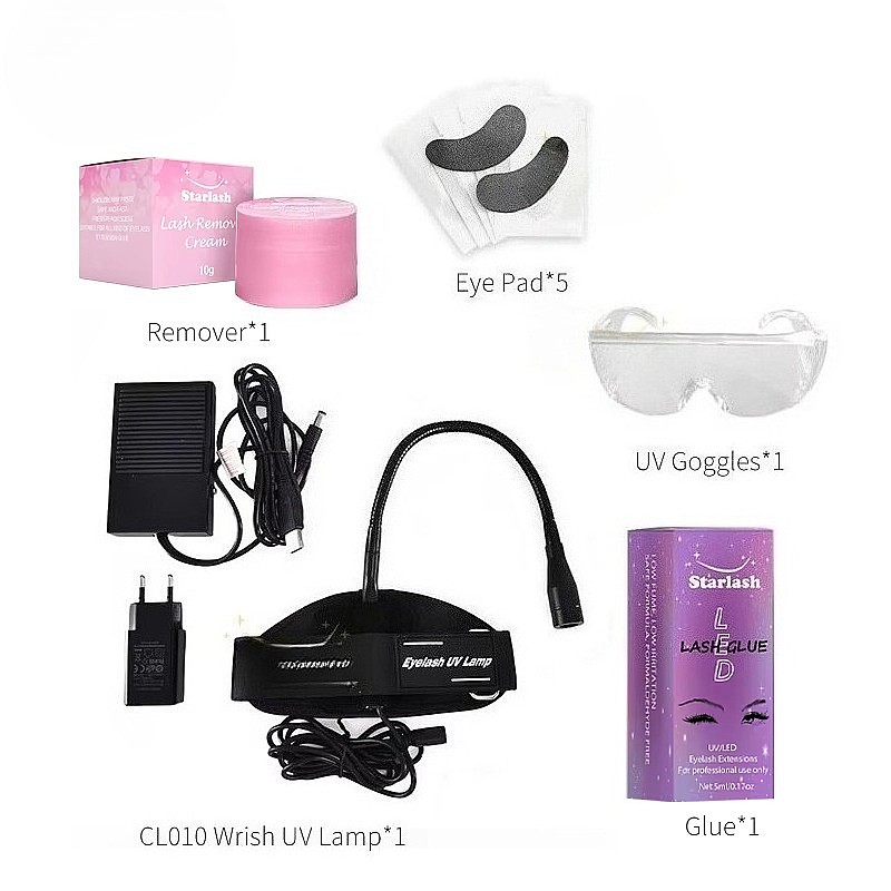 LED UV Foot Pedal Eyelash Lamp - Eyelash Extension Led 评论和价格
