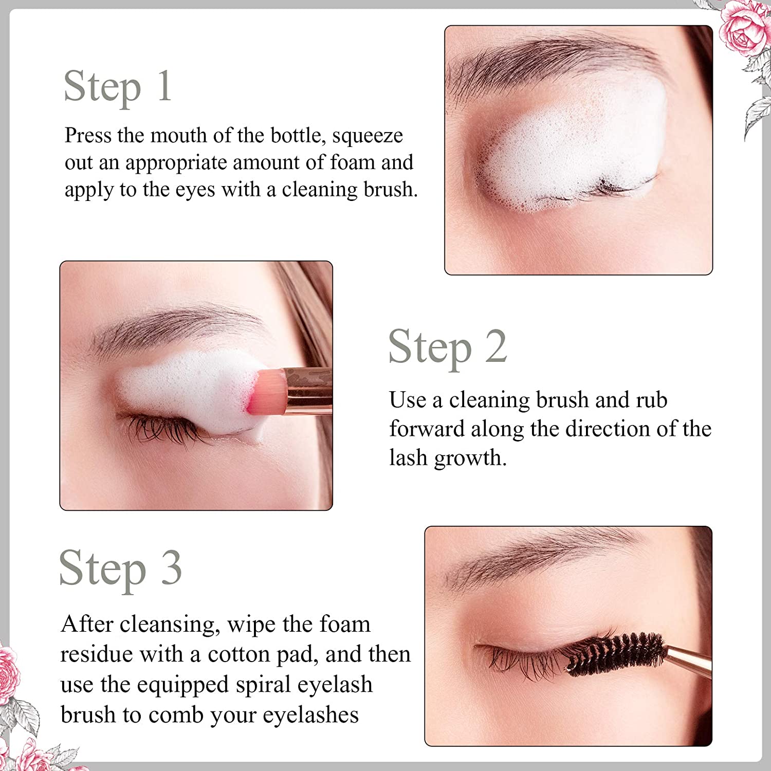 50ML Eyelash Extension Cleanse - Eyelash Extension Foam Cleanser 评论和价格