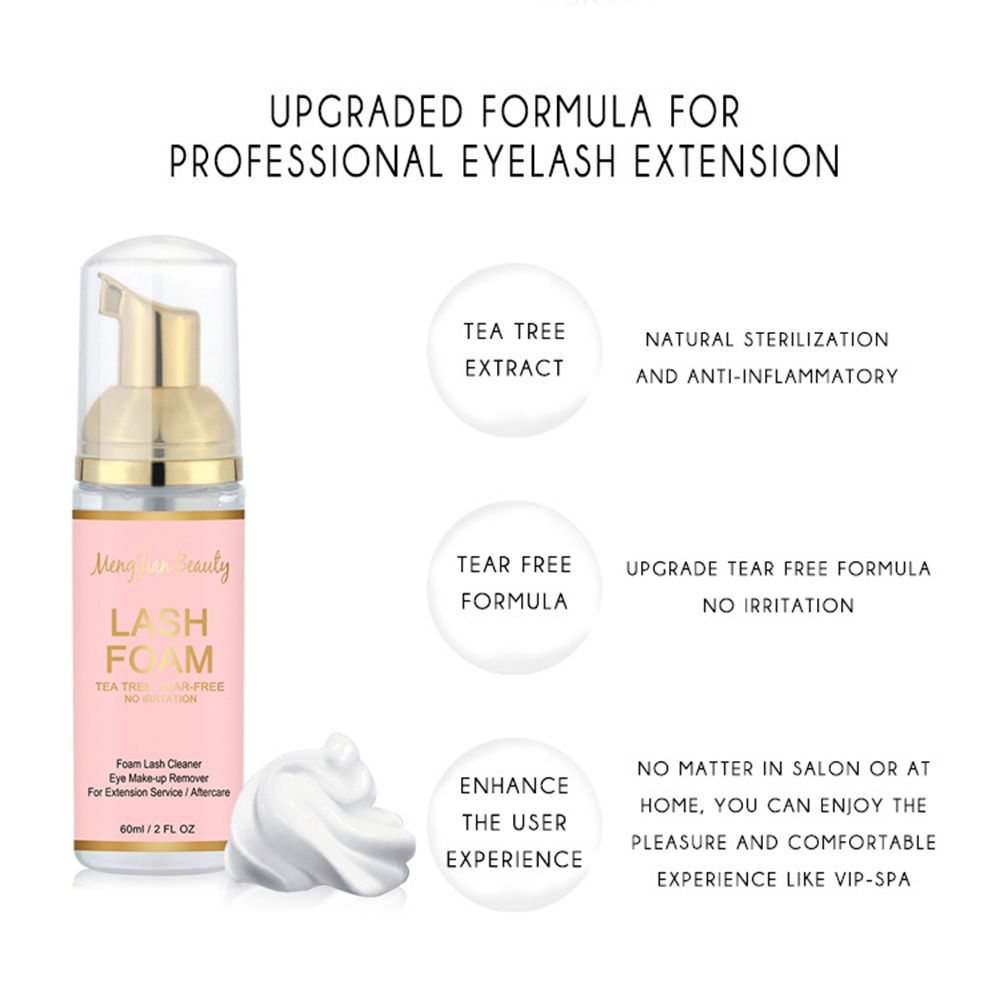 Hot Safe for Natural Lashes No - Eyelash Extension Foam Cleanser 评论和价格