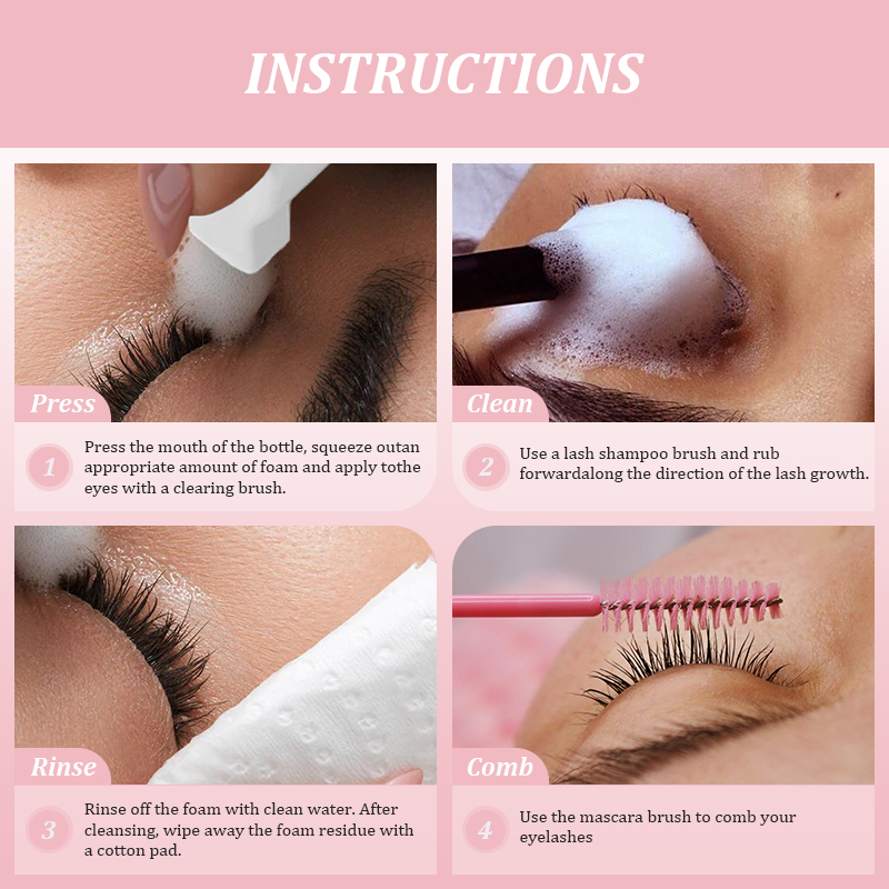 NATUHANA 60ml Gentle Lash Clea - Eyelash Extension No 9 评论和价格