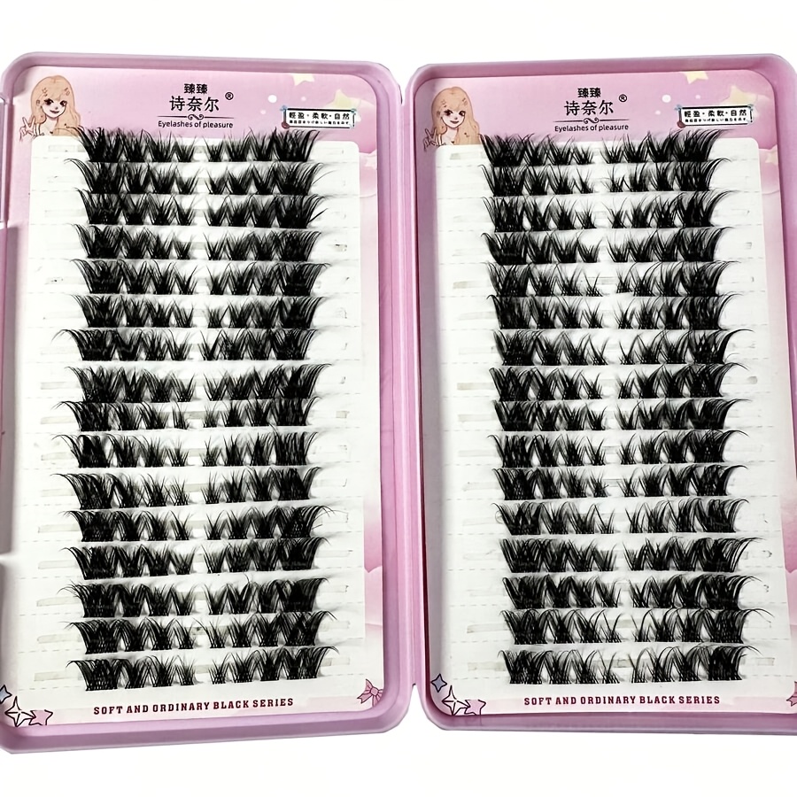 DIY Eyelash Cluster 256 Cluste - Eyelash Extension Fox Eye 评论和价格