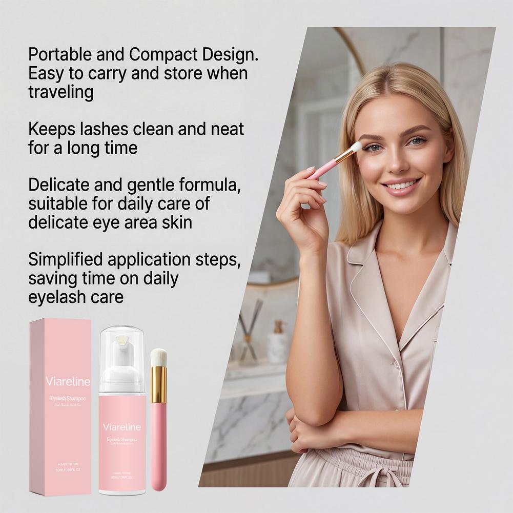 Eyelash Cleansing Mousse Foami - Eyelash Extension Foam Cleanser 评论和价格