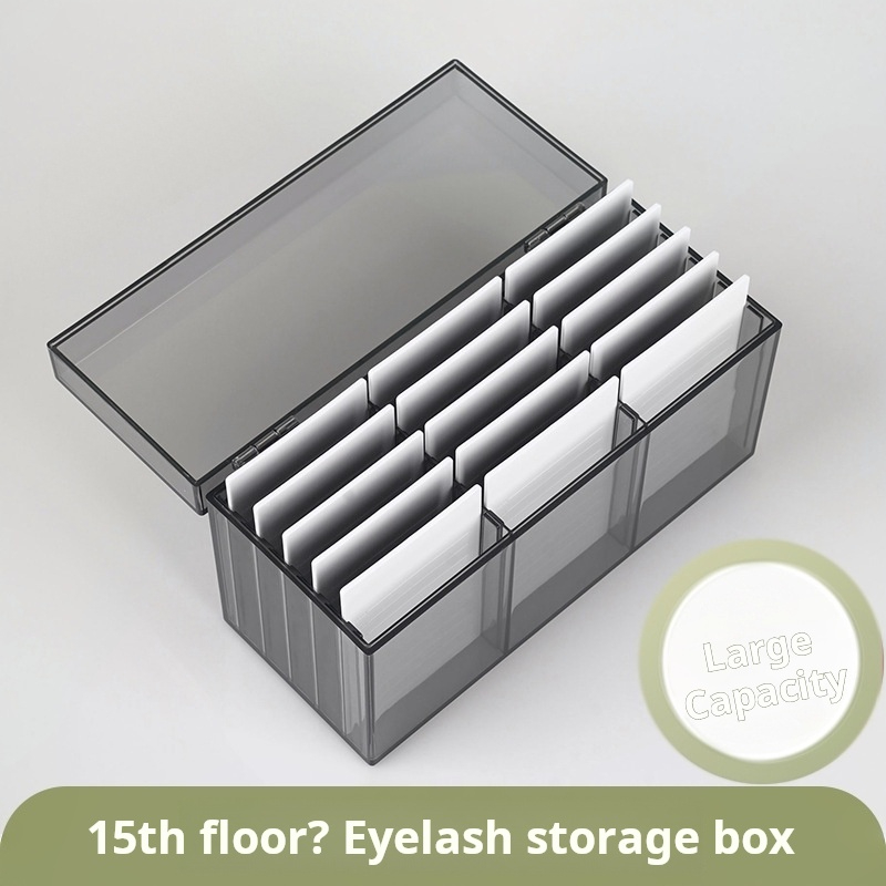 15 Layers Lashes Storage Box D - Eyelash Extension Last 评论和价格