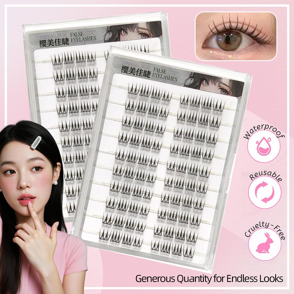 U Shape Glue-free False Eyelas - Eyelash Extension Last 评论和价格