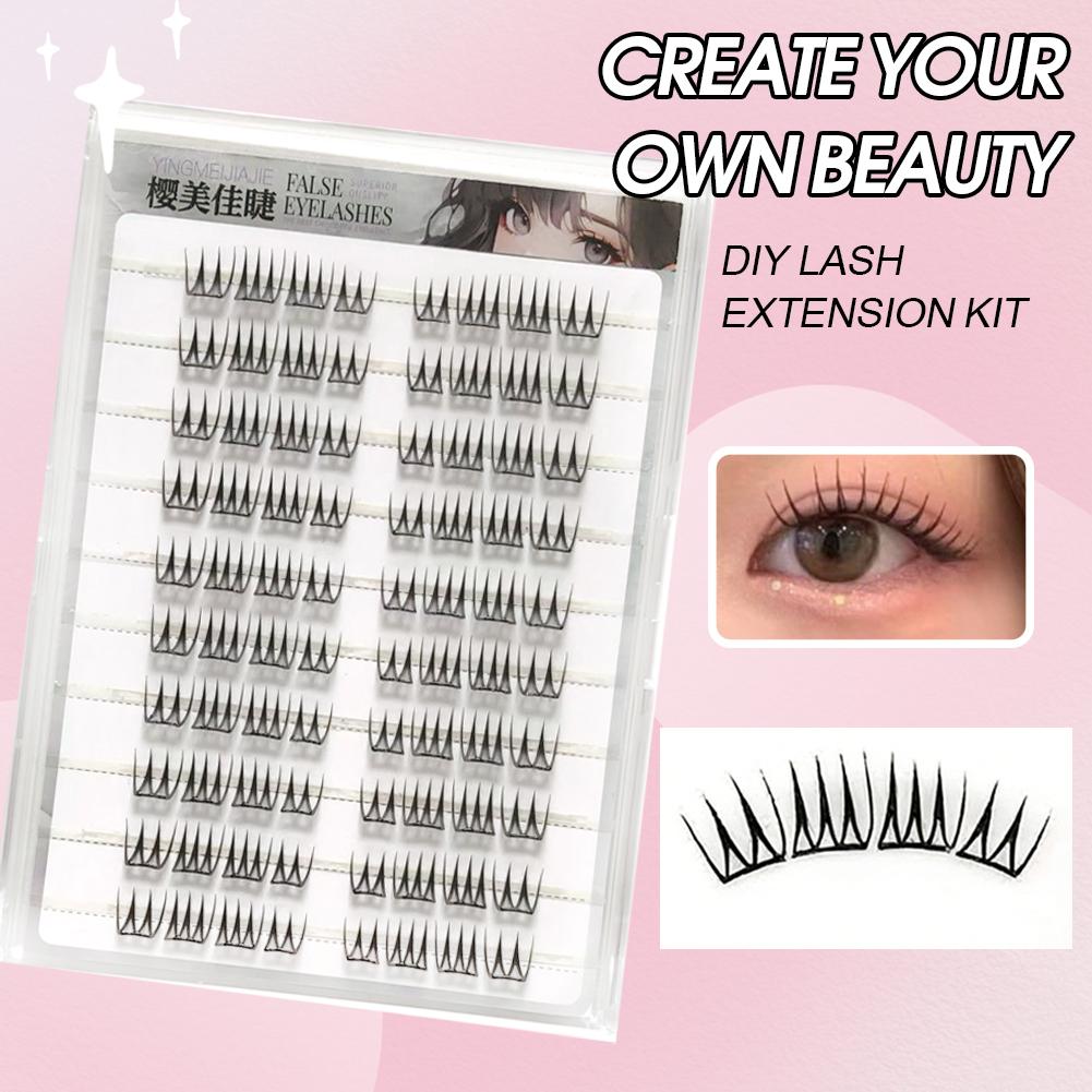 U Shape Glue-free False Eyelas - Eyelash Extension Last 评论和价格