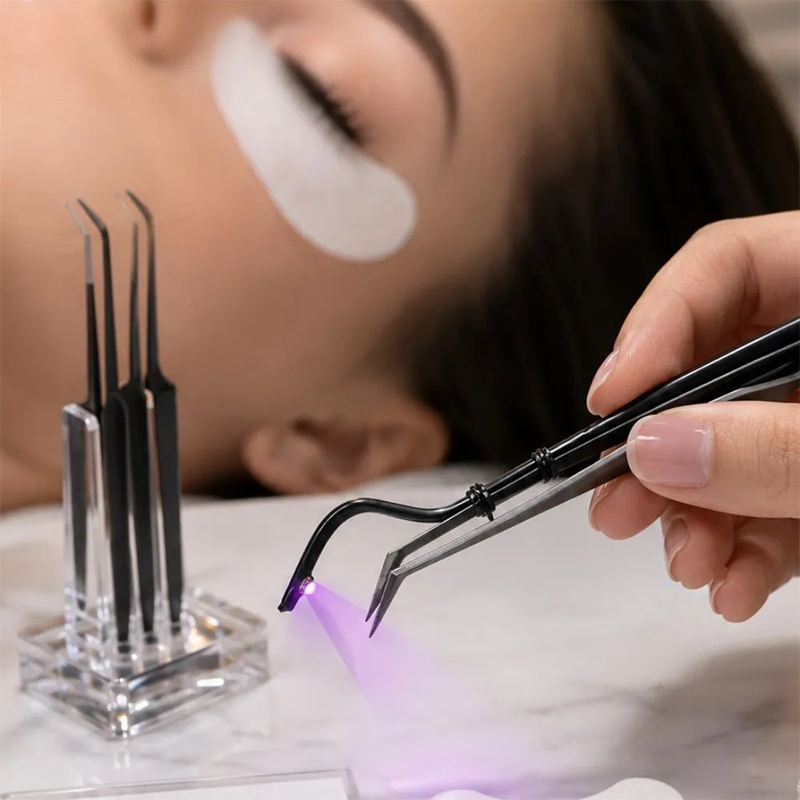 Mini UV Lash Lamp Tweezers 2‑S - Eyelash Extension Led 评论和价格