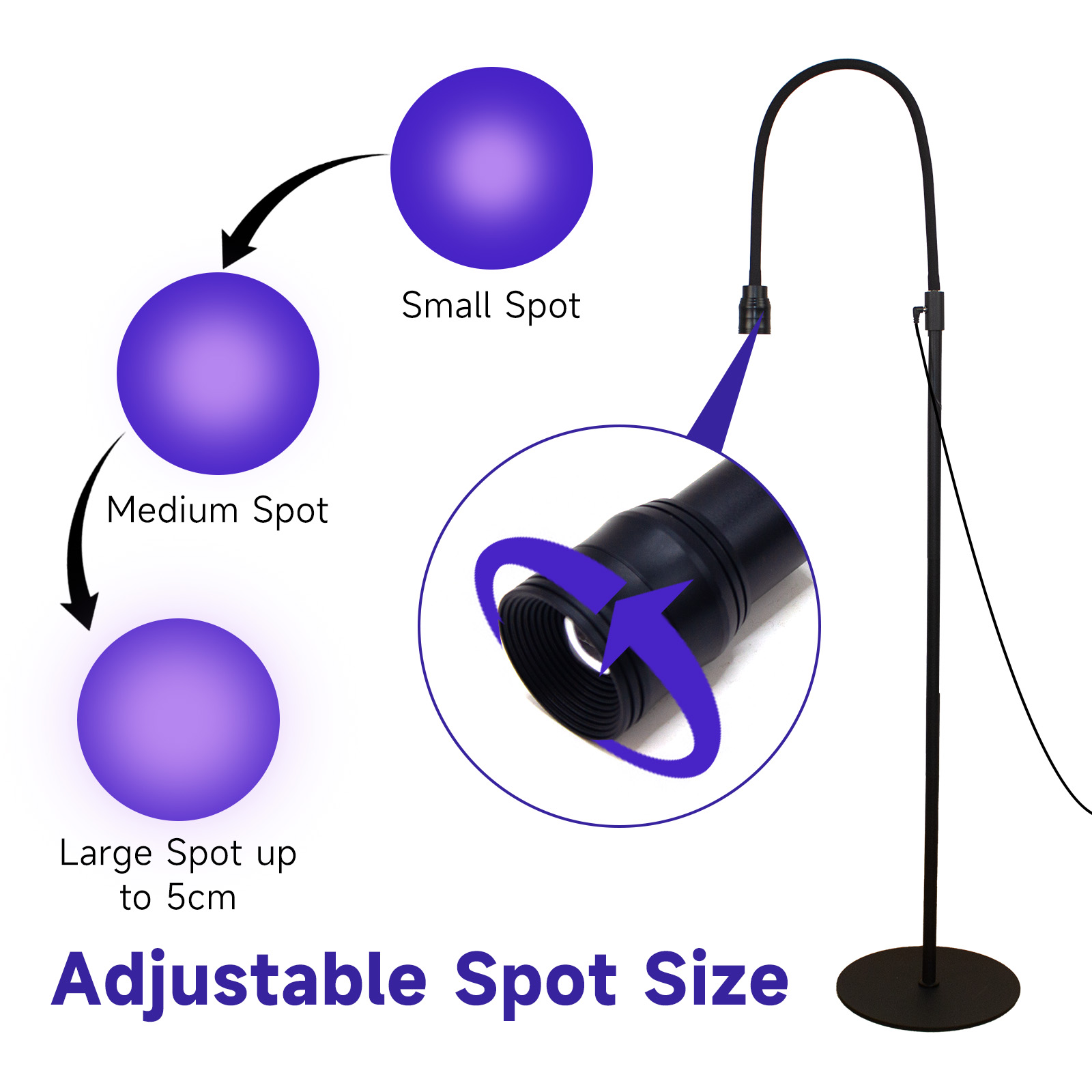 LED 5W Lash Light Floor Standi - Eyelash Extension Led 评论和价格
