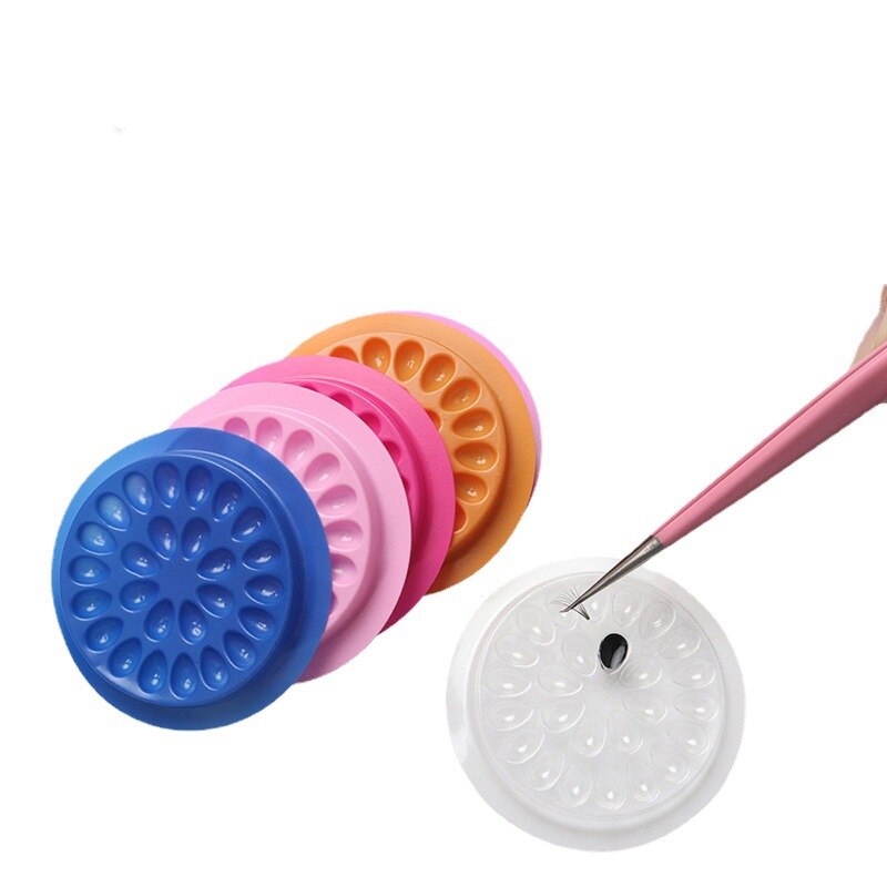 100pcs Eyelash Glue Holder Eye - Eyelash Extension Last 评论和价格
