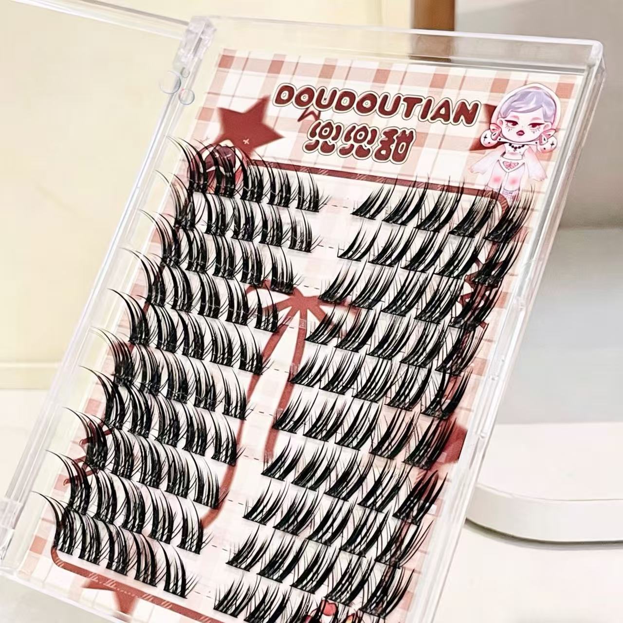 Doudoutian Fox-Style Winged Ey - Eyelash Extension Douyin 评论和价格