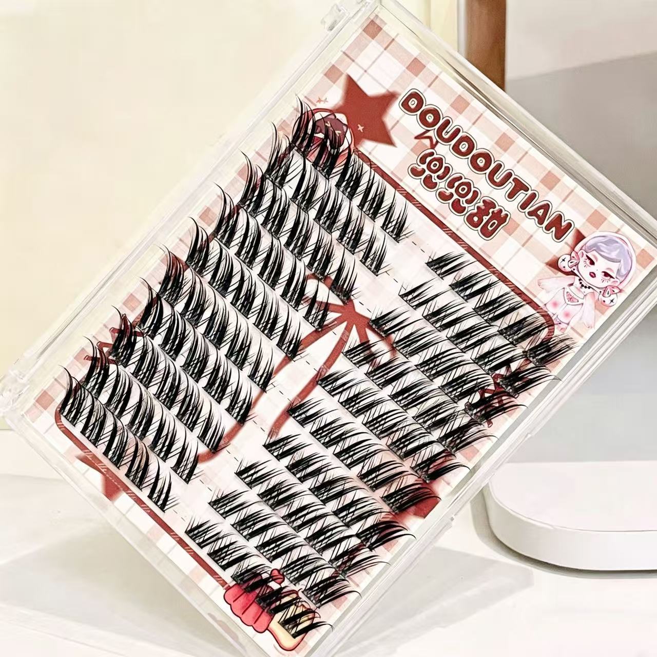 Doudoutian Fox-Style Winged Ey - Eyelash Extension Douyin 评论和价格